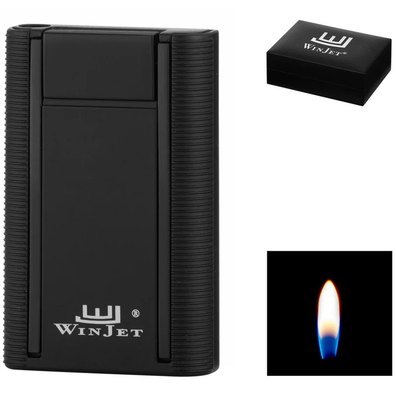 Winjet Premium Piezo Cigaret Lighter Mat Sort