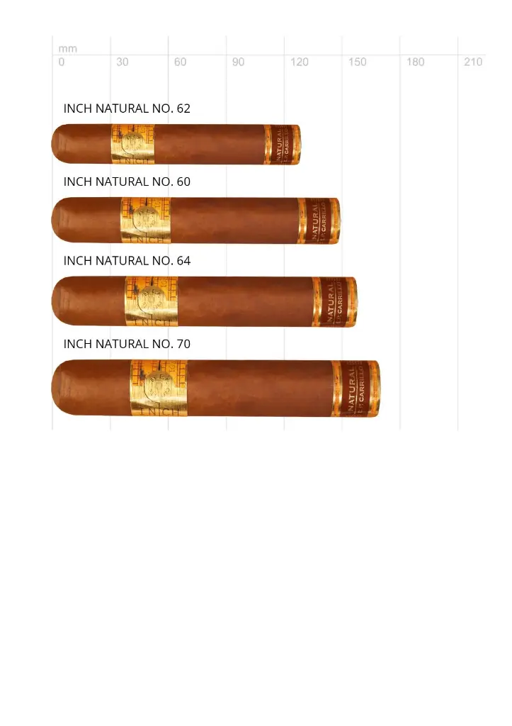 E.P. Carrillo INCH Natural No. 62