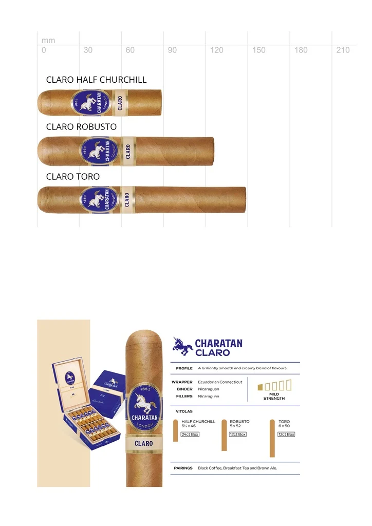 Charatan Claro Robusto