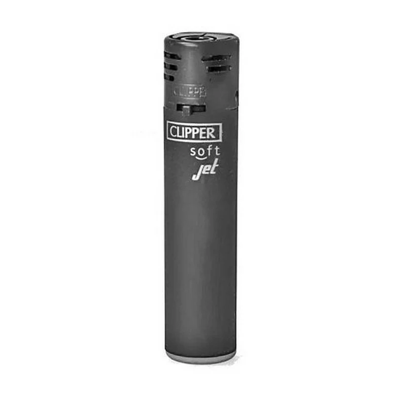Clipper Jetflame Soft Touch ALL BLACK lighter