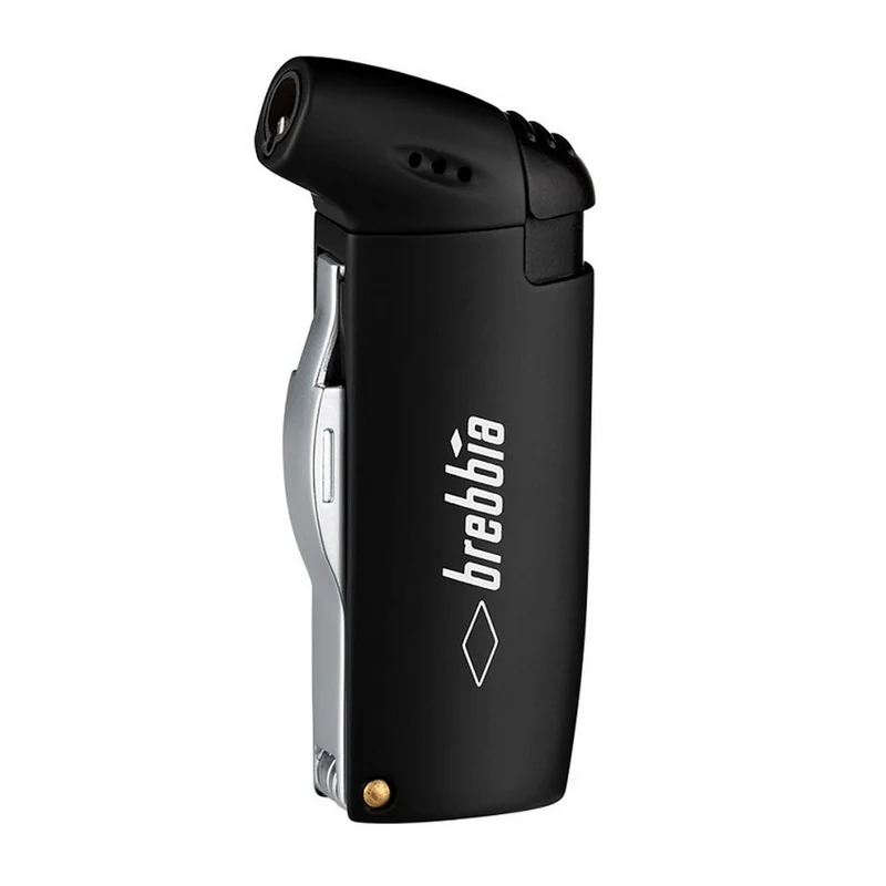 Brebbia Bowl Flame Pibe Lighter - Piezo - Sort