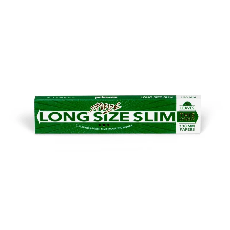 PURIZE Long Size Slim Papers – Display, 40 Hefte à 42 Blatt