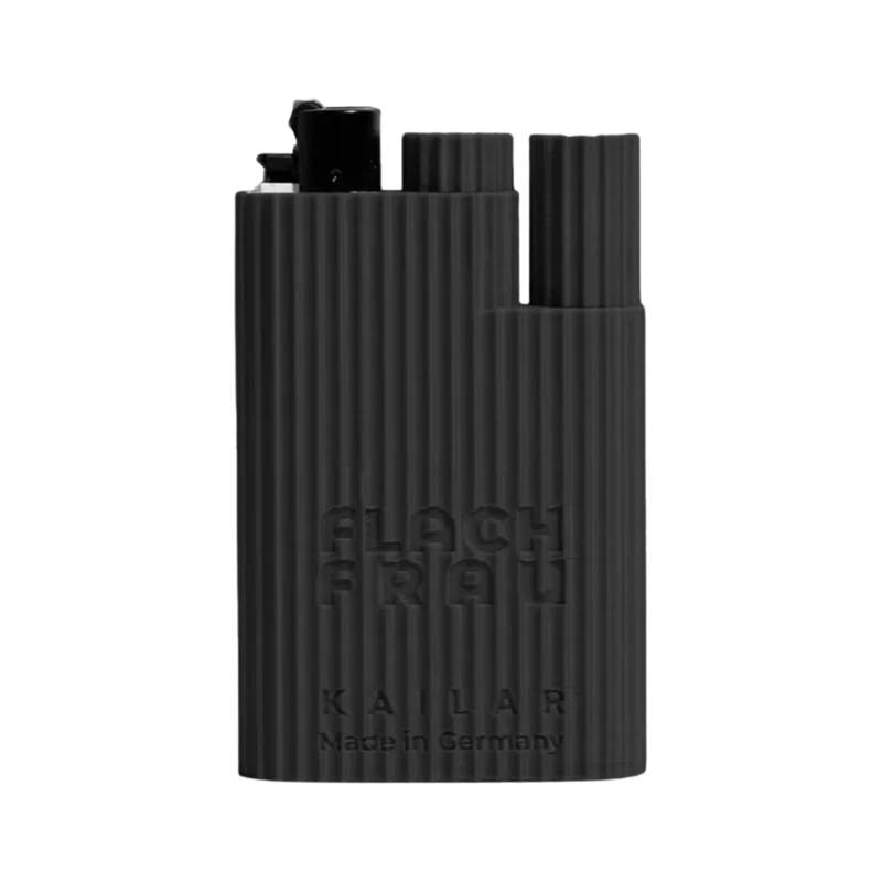 Kailar FLACHFRAU® Das Original Black – Aufbewahrungs Case