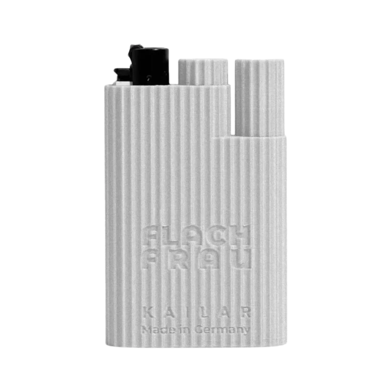Kailar Die Flachfrau White – Etui für Feuerzeug & Zubehör