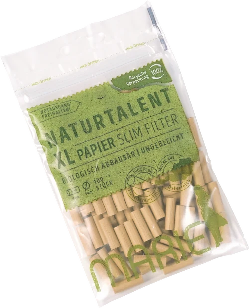 MARIE Naturtalent XL Papier Slim Filter Ø 6mm