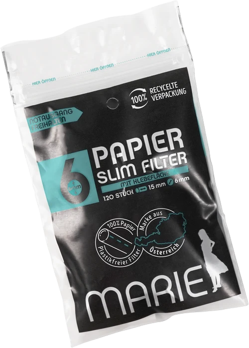 MARIE Papier Slim Filter Ø 6mm