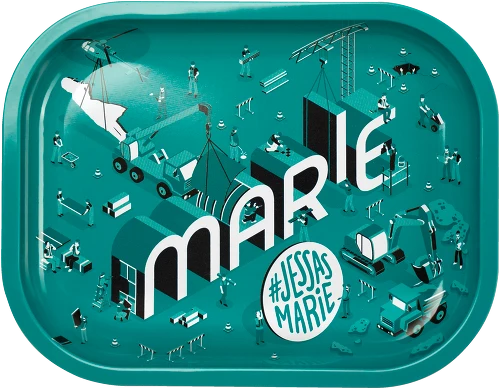 MARIE Wuzelblech S Logobaustelle