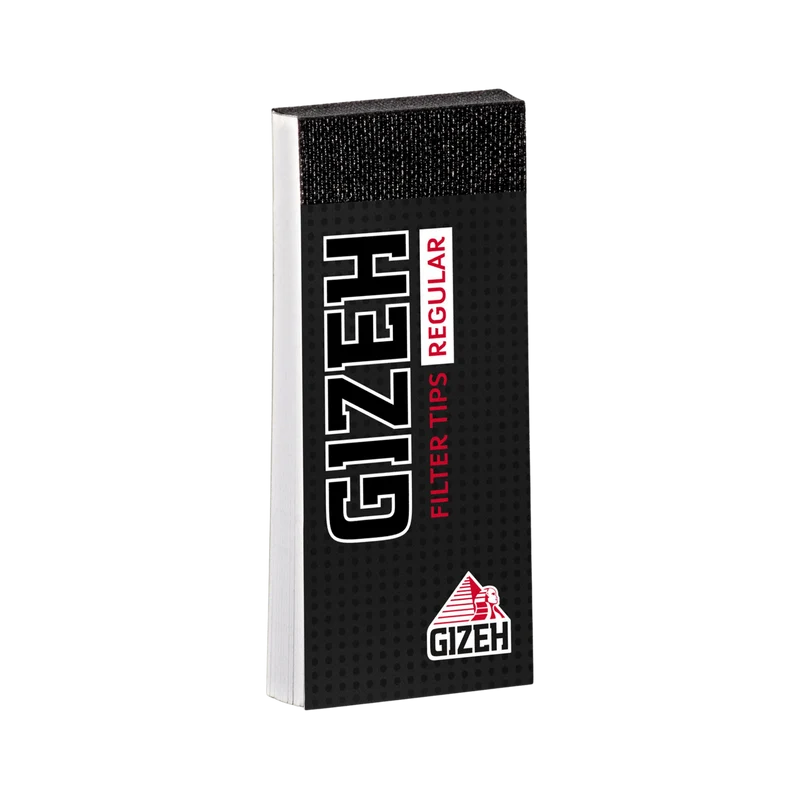 GIZEH Filter Tips Regular Papierfilter – Display, 24 Hefte à 35 Tips