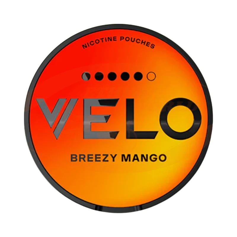 VELO Breezy Mango – Snus Nikotin Pouches, Stärke 5/6
