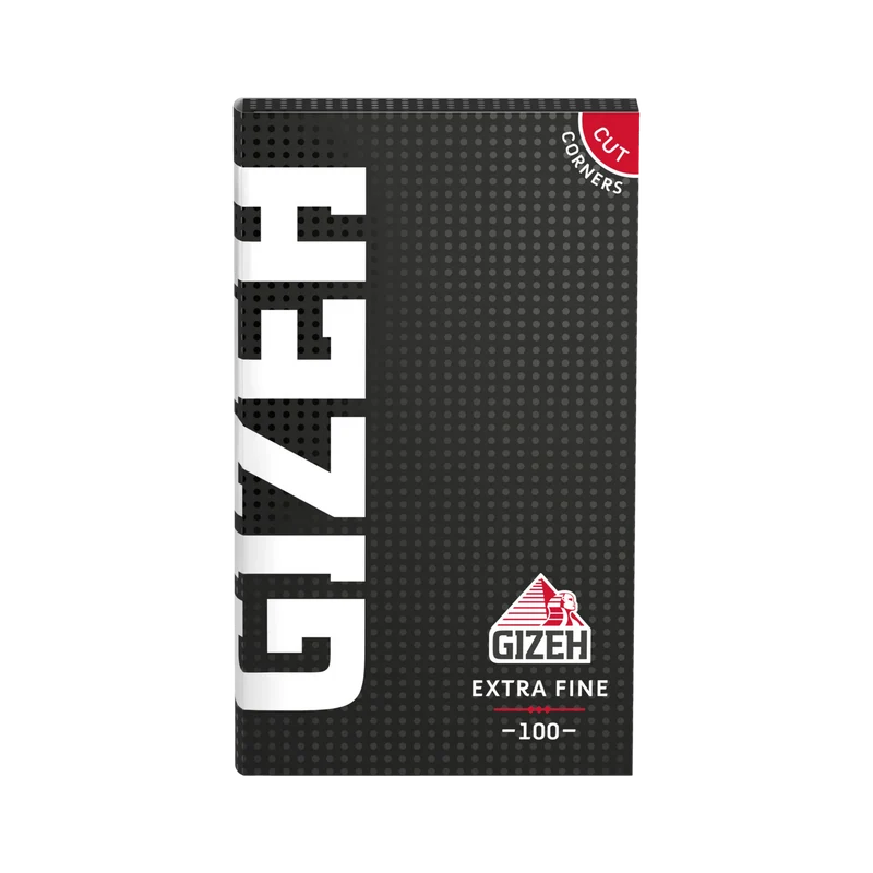 GIZEH Black Extra Fine Double Window – Papers, 100 Blatt