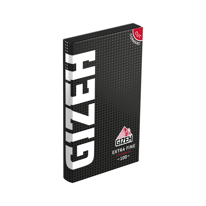 GIZEH Black Extra Fine Double Window – Papers, 100 Blatt