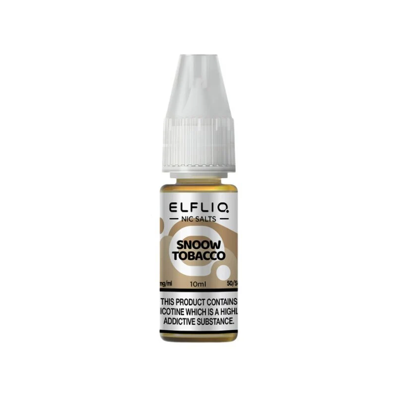 Elf Bar ElfLiq Snoow Tobacco – Liquid 10 ml, 20 mg/ml