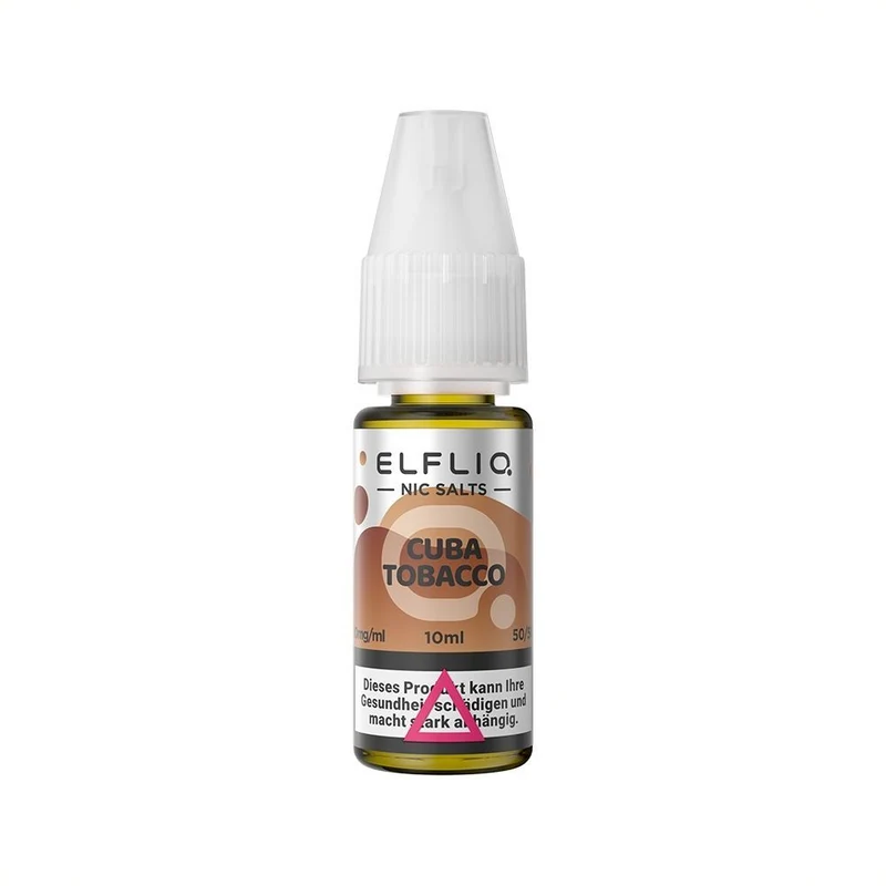 Elf Bar ElfLiq Cuba Tobacco – Liquid 10 ml, 10 mg/ml