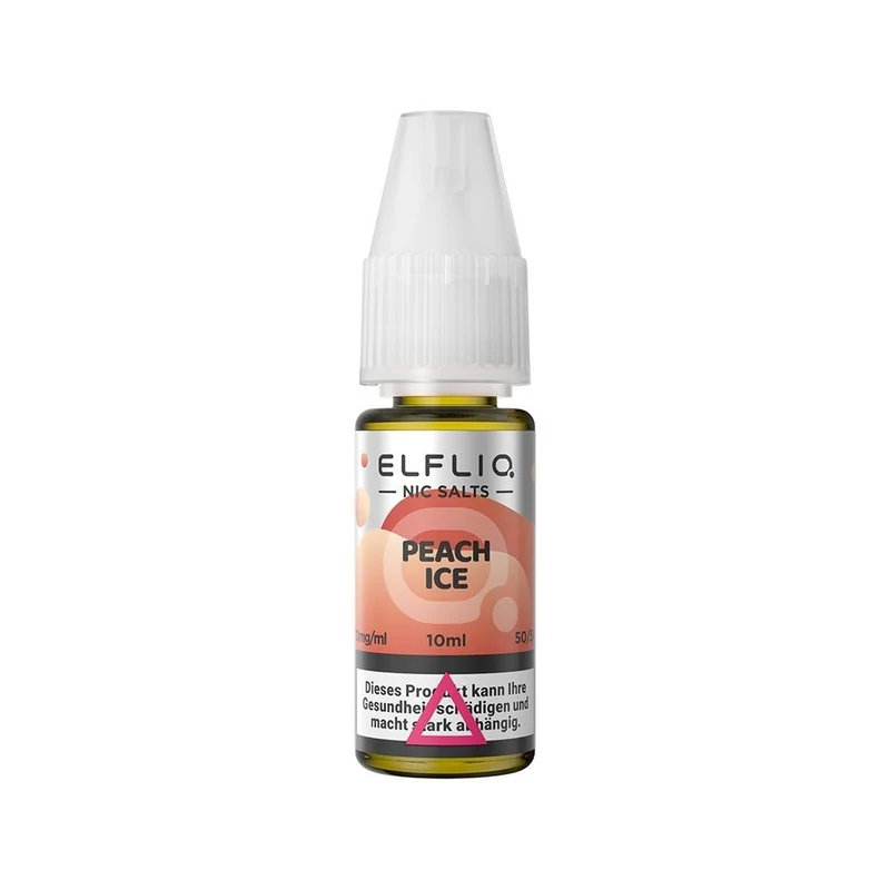 Elf Bar ElfLiq Peach Ice – Liquid 10 ml, 10 mg/ml
