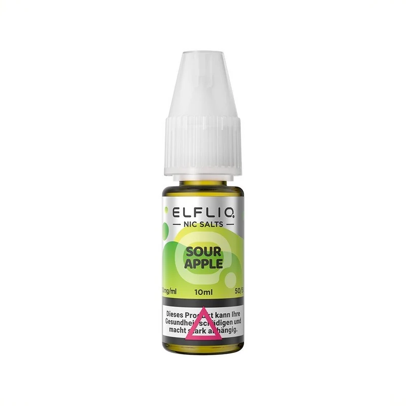 Elf Bar ElfLiq Sour Apple – Liquid 10 ml, 10 mg/ml