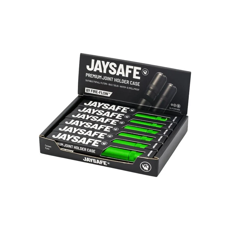 FireFlow JAYSAFE Joint Tube Green – Aluminium (6 Stk.)