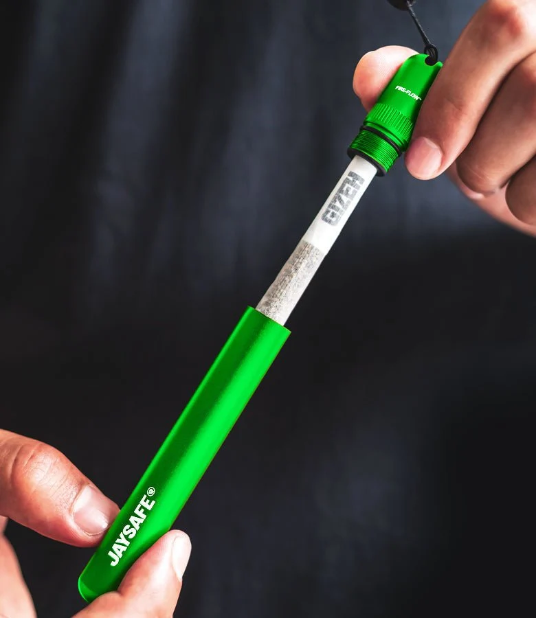 FireFlow JAYSAFE Joint Tube Green – Aluminium (6 Stk.)