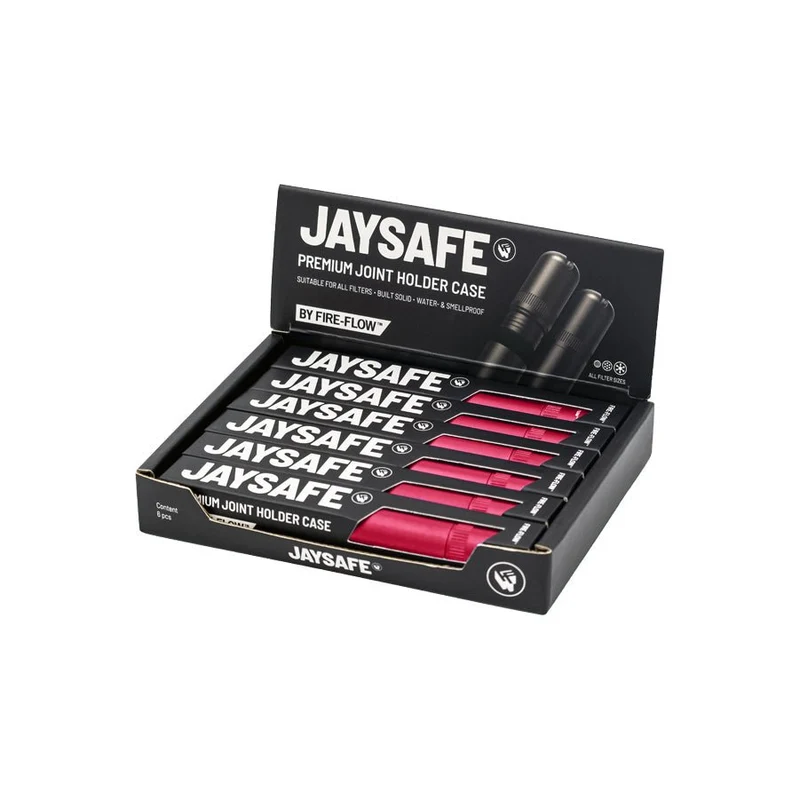 FireFlow JAYSAFE Joint Tube Red – Aluminium (6 Stk.)