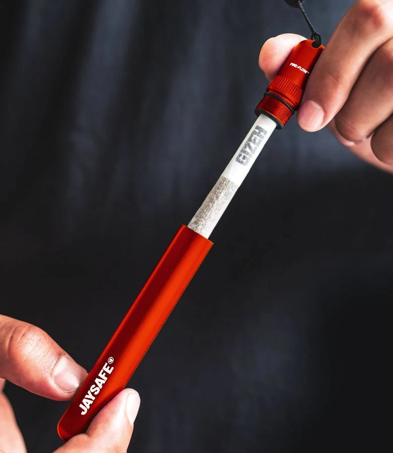 FireFlow JAYSAFE Joint Tube Red – Aluminium (6 Stk.)