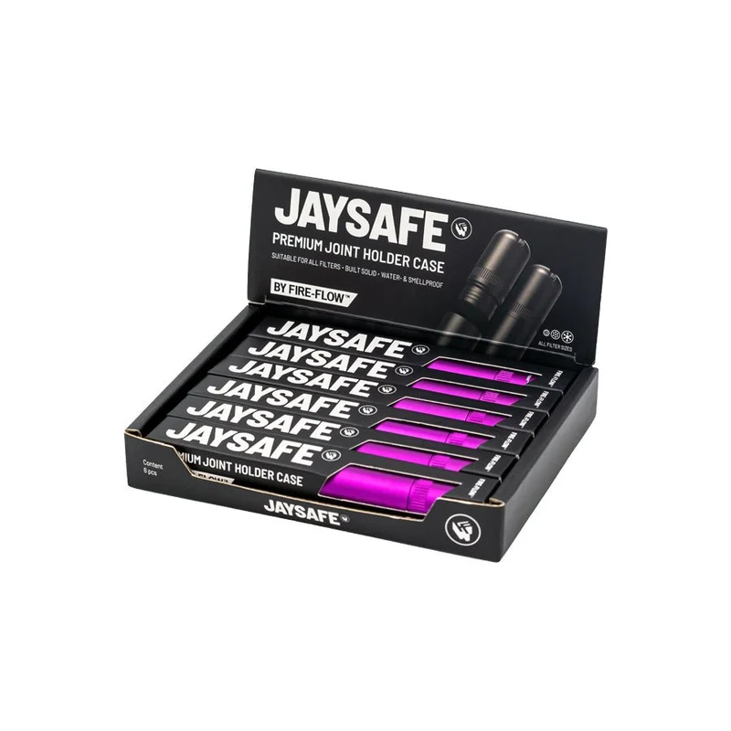 FireFlow JAYSAFE Joint Tube Rose Onyx – Aluminium (6 Stk.)