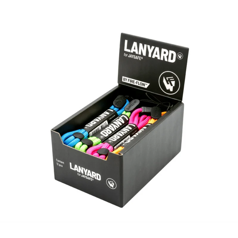 FireFlow JAYSAFE Lanyard Color Mix – Schlüsselband (12 Stk.)
