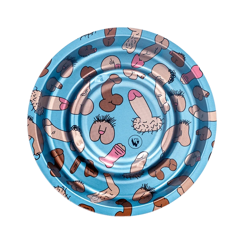 FireFlow Aschenbecher Dick Pattern – 16 cm (4 Stk.)
