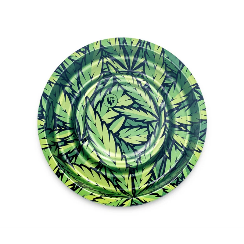 FireFlow Aschenbecher Leaves 33 Green – 16 cm (4 Stk.)