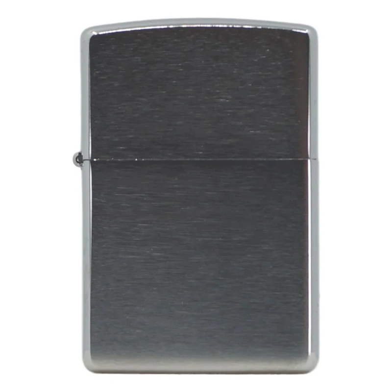 Zippo Lighter Brushed Chrome