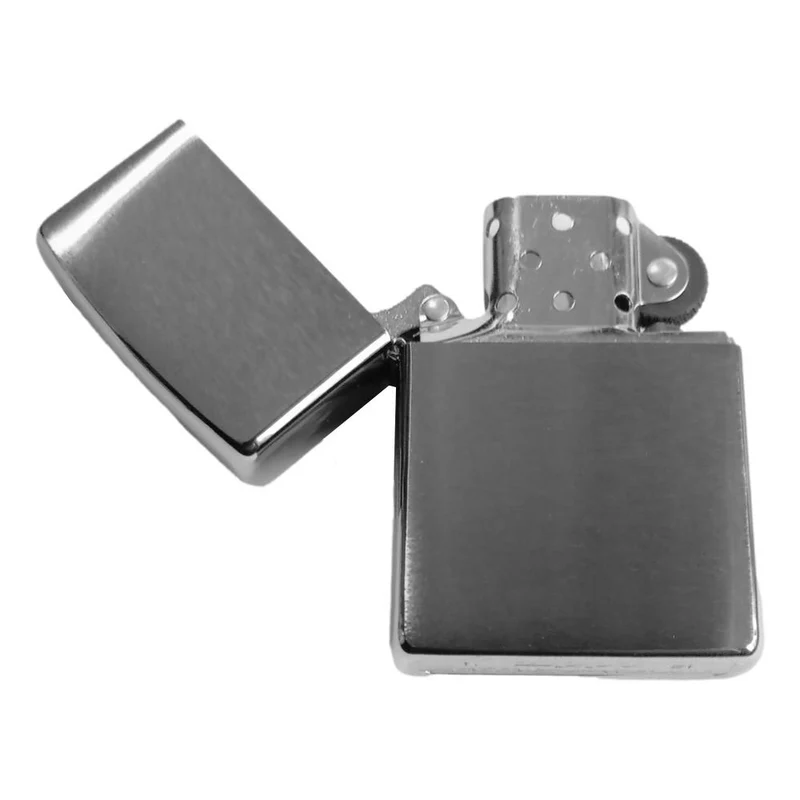 Zippo Lighter Brushed Chrome