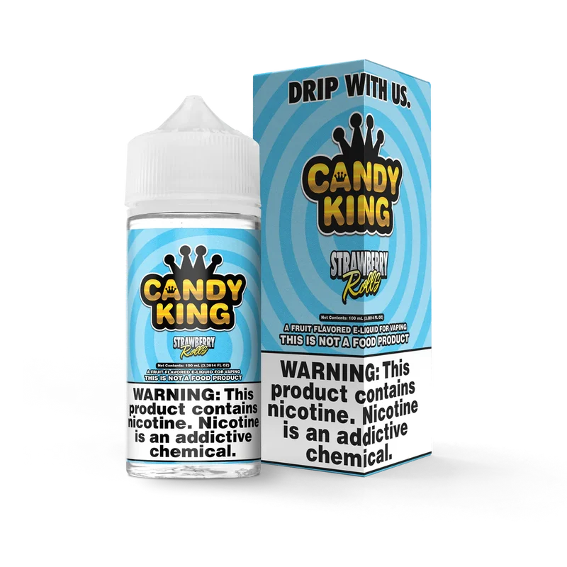 Candy King - Strawberry Rolls - 100ml