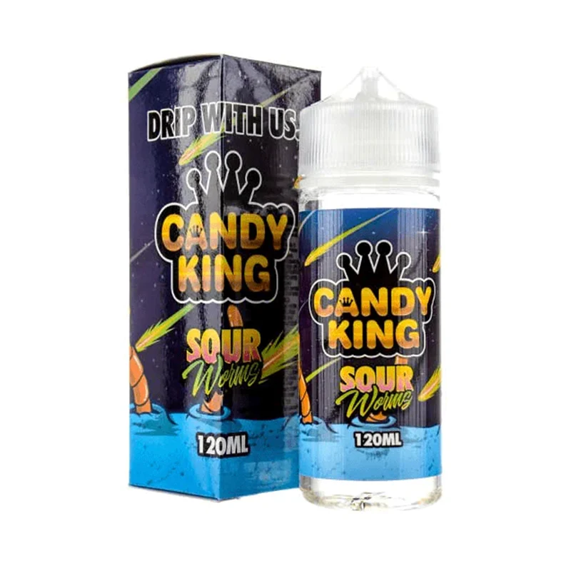 Candy King - Sour Worms - 100ml