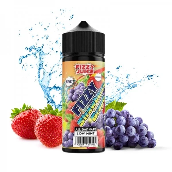 Fizzy Juice - Strawberry Grape - 100ml