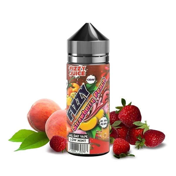 Fizzy Juice - Strawberry Peach - 100ml