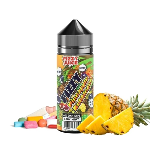 Fizzy Juice - Pineapple Bubblegum - 100ml