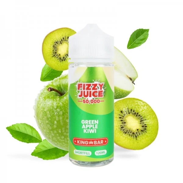 Fizzy Juice King Bar - Green Apple Kiwi - 100ml