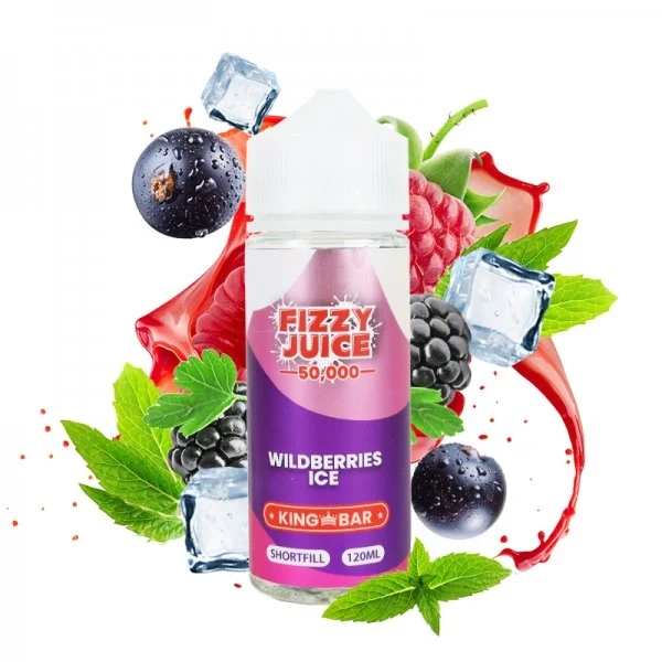 Fizzy Juice King Bar - Wildberries Ice - 100ml