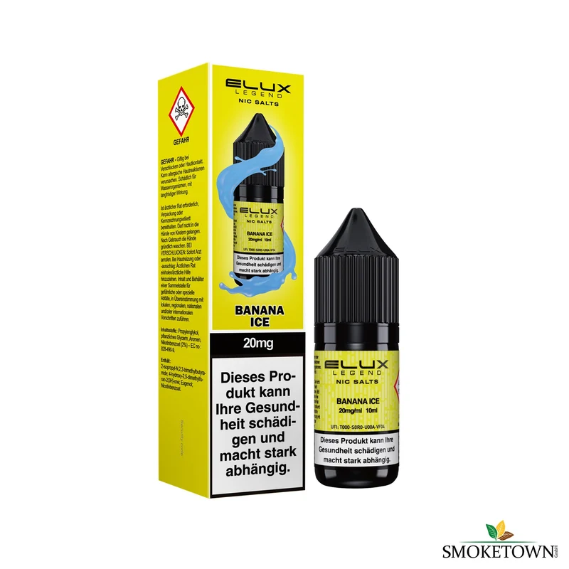ELUX Legend Nic Salts – Banana Ice – 10 ml