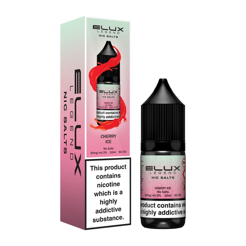 ELUX Legend Nic Salts – Cherry Ice – 10 ml