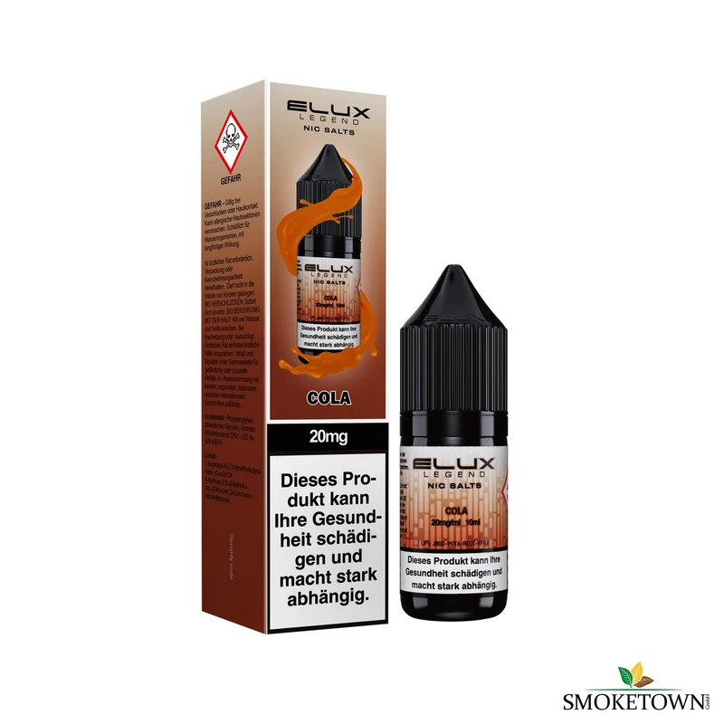 ELUX Legend Nic Salts – Cola – 20 mg – 10 ml