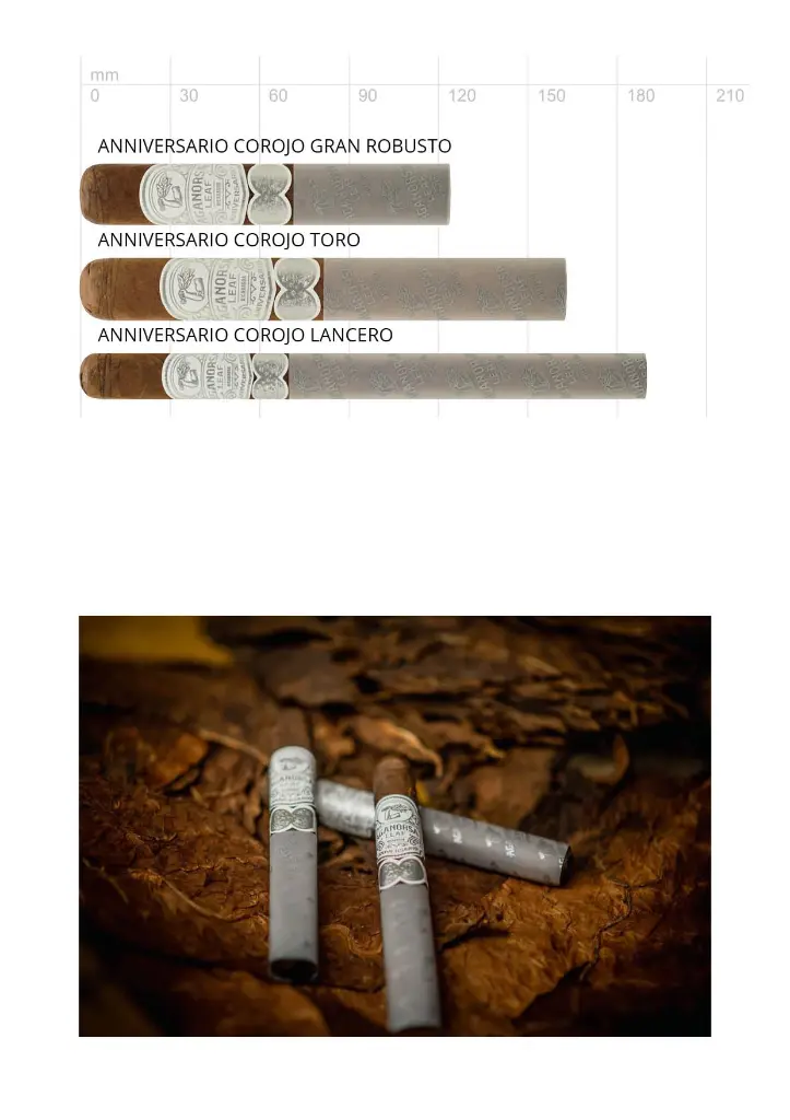 Aganorsa Leaf Anniversario Corojo Gran Robusto