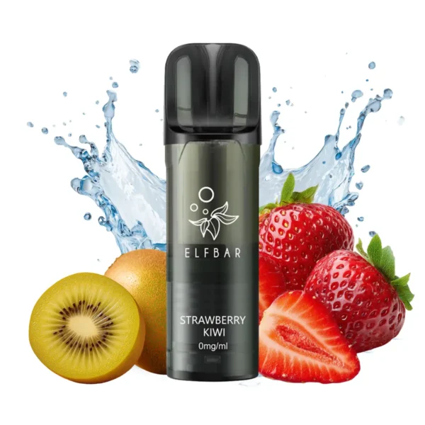 Elfbar Elfa Pro V2 Pods 0mg - Strawberry Kiwi - Ohne Nikotin (2er Pack)