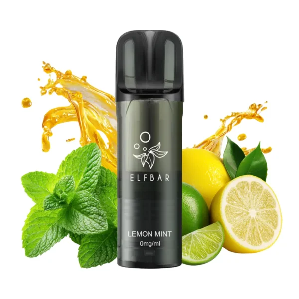Elfbar Elfa Pro V2 Pods 0mg - Lemon Mint - Ohne Nikotin (2er Pack)