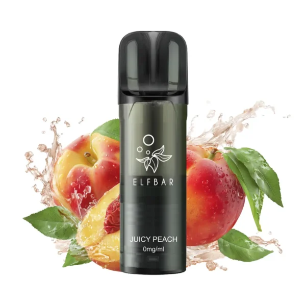 Elfbar Elfa Pro V2 Pods 0mg - Juicy Peach - Ohne Nikotin (2er Pack)