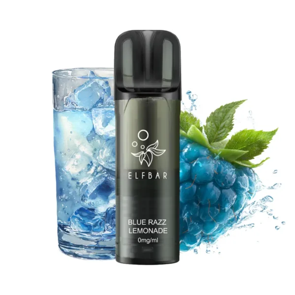Elfbar Elfa Pro V2 Pods 0mg - Blue Razz Lemonade - Ohne Nikotin (2er Pack)