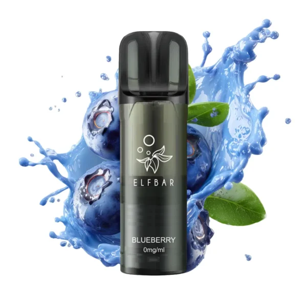 Elfbar Elfa Pro V2 Pods 0mg - Blueberry - Ohne Nikotin (2er Pack)