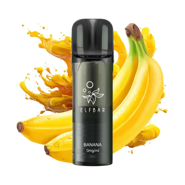 Elfbar Elfa Pro V2 Pods 0mg - Banana - Ohne Nikotin (2er Pack)
