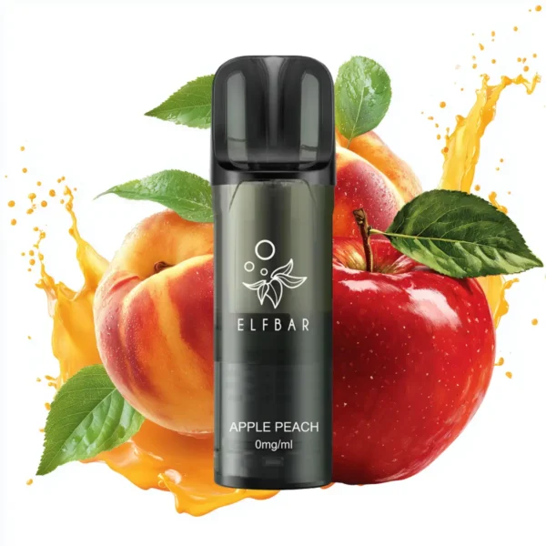 Elfbar Elfa Pro V2 Pods 0mg - Apple Peach - Ohne Nikotin (2er Pack)