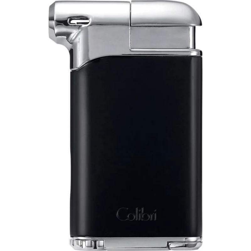 COLIBRI piezo pibe lighter "Pacific II" black/chrome