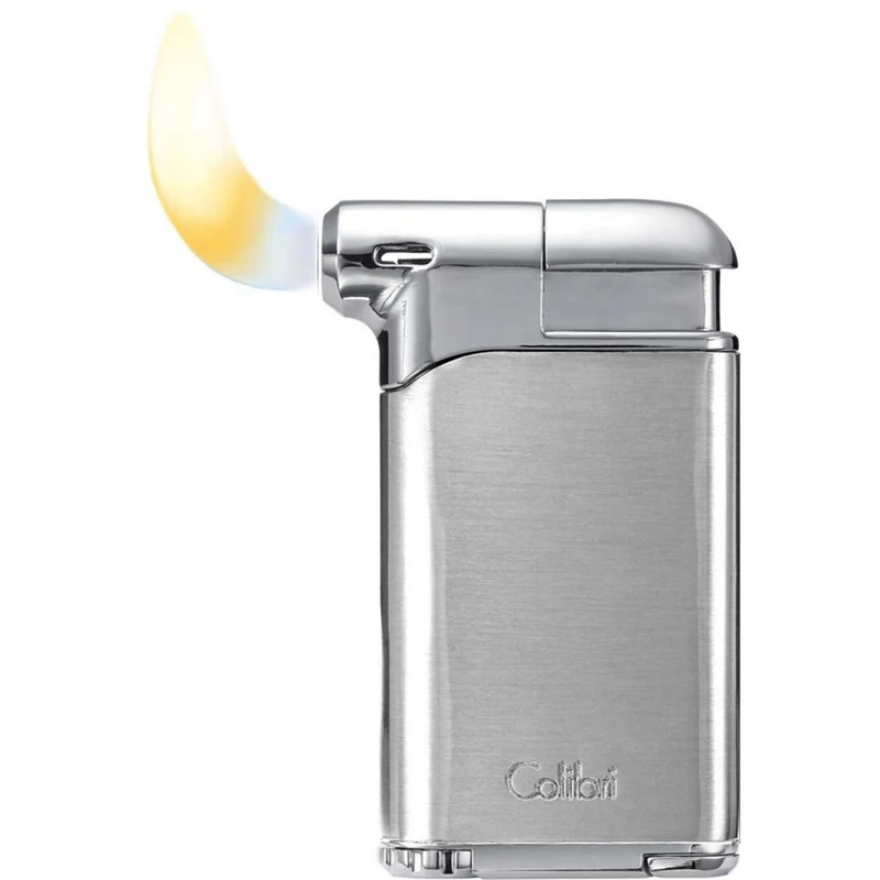 COLIBRI piezo pibe lighter "Pacific II" chrome