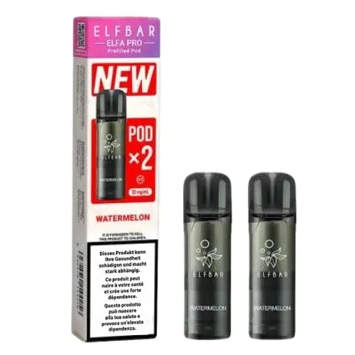 Elfbar Elfa Pro V2 Pods 20mg - Watermelon (2er Pack)